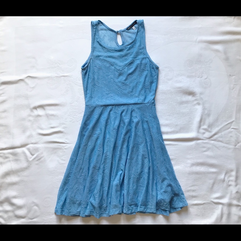 Only Worn Once ⭐️ Light Blue Lace Dress